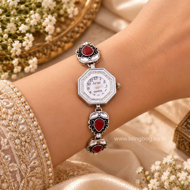Blingbag Multicolor Myesha Oxidised Watch
