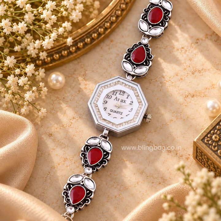 Blingbag Multicolor Myesha Oxidised Watch