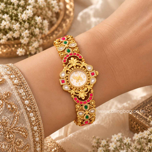 Blingbag Multicolor Nishaini Heritage Watch - II