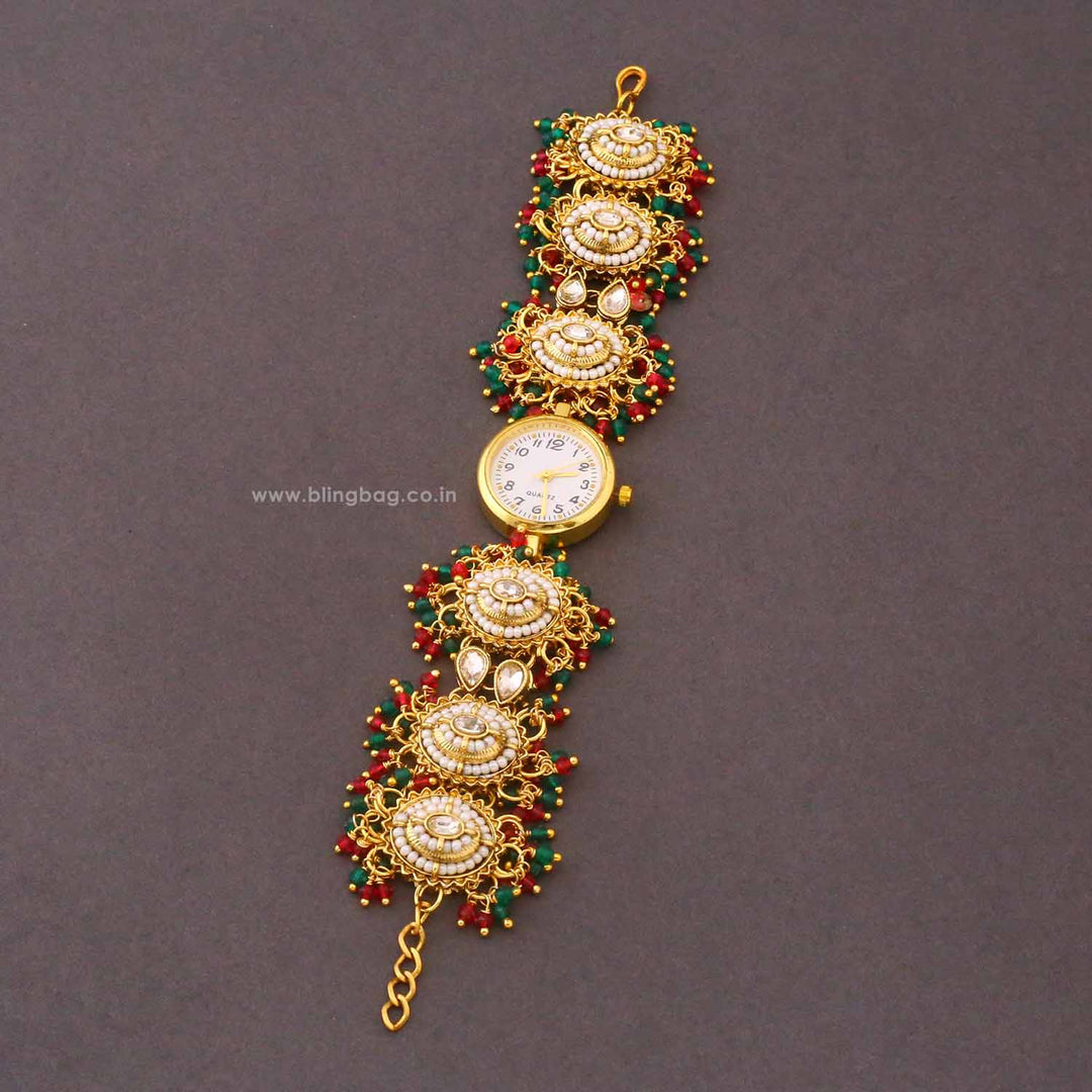 Blingbag Multicolor Paayae Kashmiri Watch