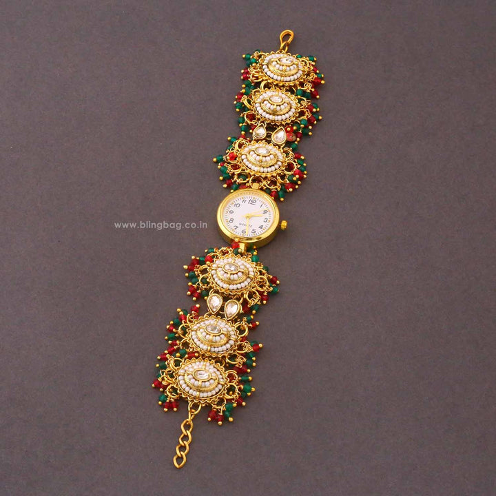 Blingbag Multicolor Paayae Kashmiri Watch