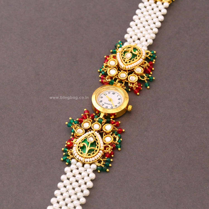 Blingbag Multicolor Pachika Kashmiri Watch