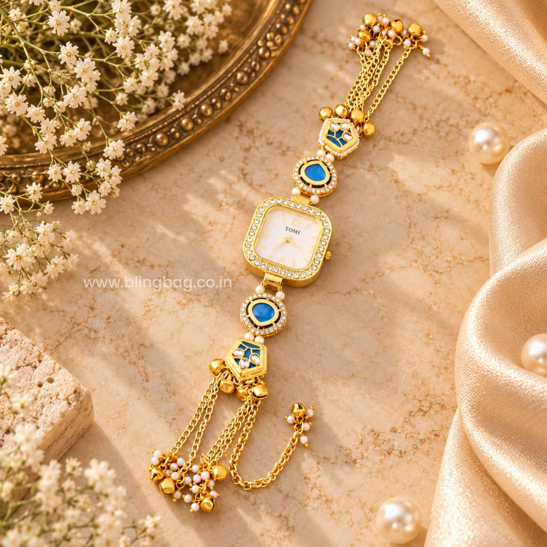Blingbag Multicolor Parvisha Kashmiri Watch