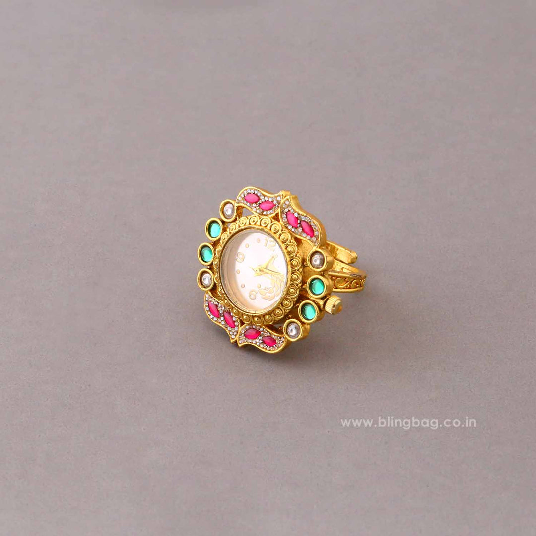 Blingbag Multicolor Rajsi Ring Watch