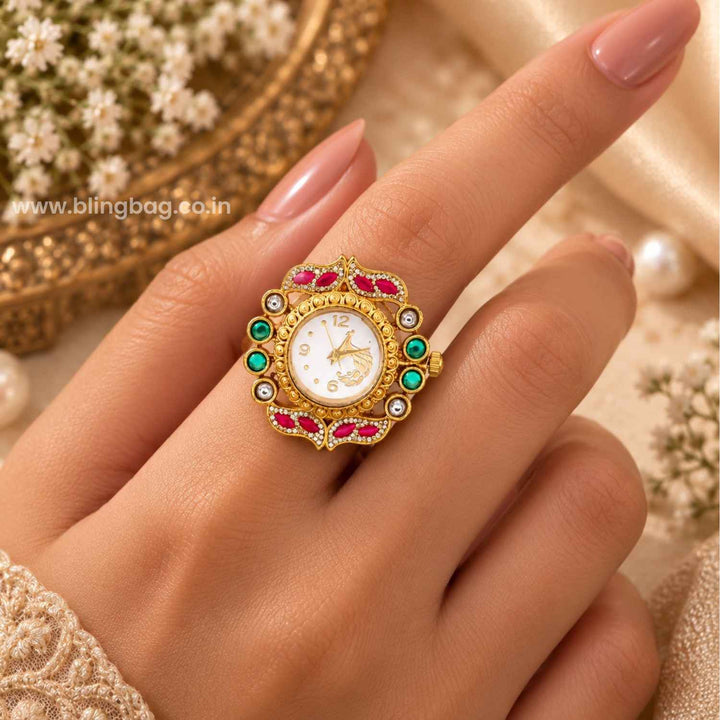 Blingbag Multicolor Rajsi Ring Watch