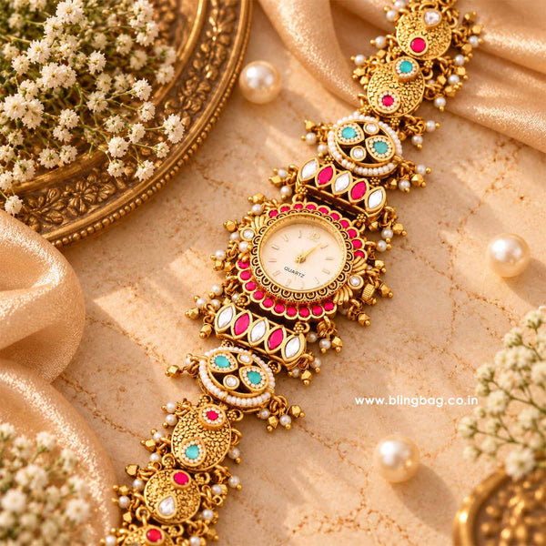 Blingbag Multicolor Saraya Heritage Watch