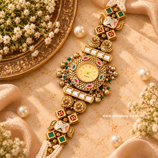 Blingbag Multicolor Yuvira Heritage Watch