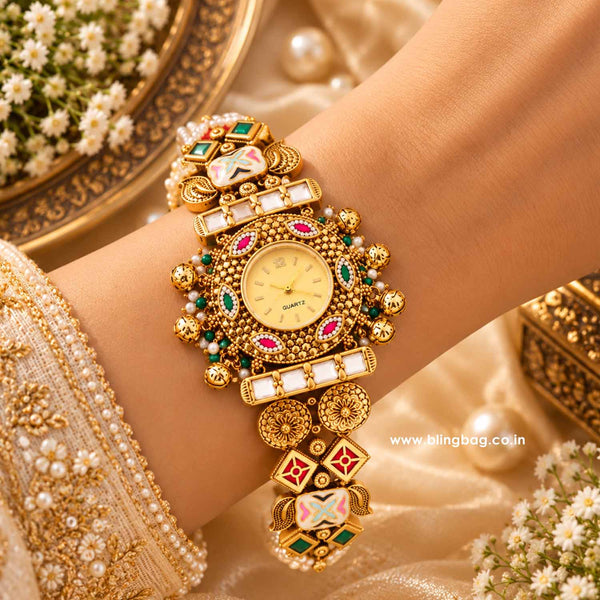 Blingbag Multicolor Yuvira Heritage Watch