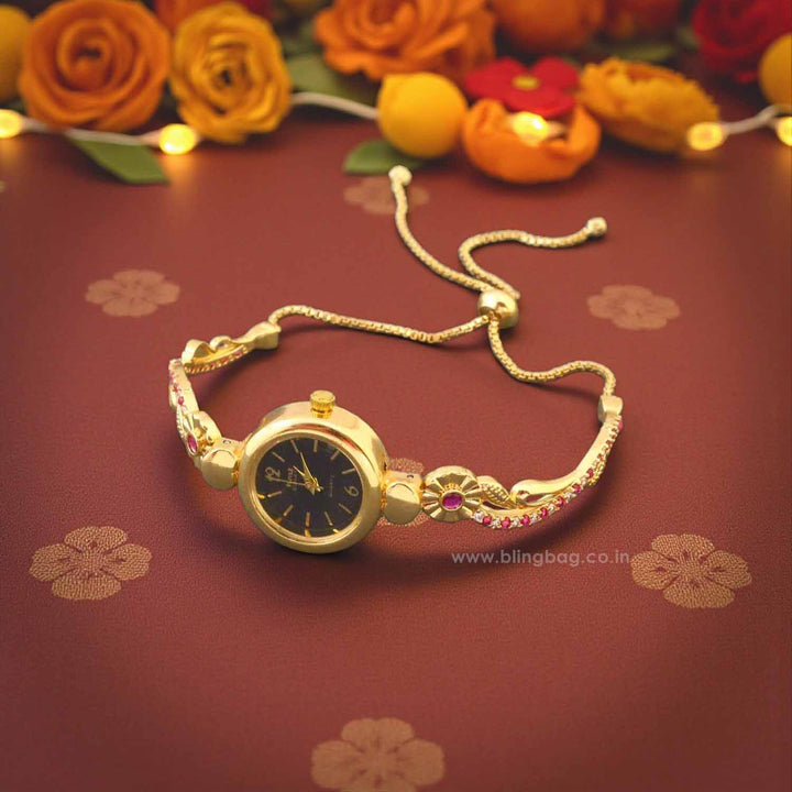 Blingbag Regal Bloom Hrutvi Watch