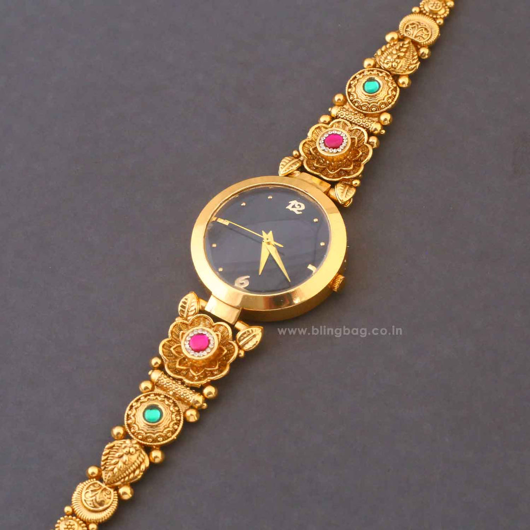 Blingbag Regal Blossom Kruti Watch