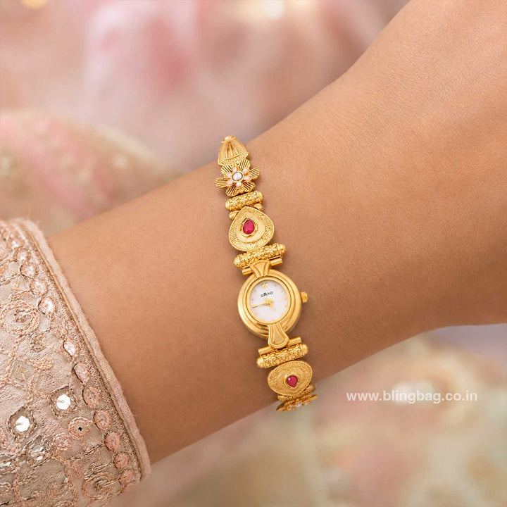 Blingbag Ruby Chandrika Heritage Watch