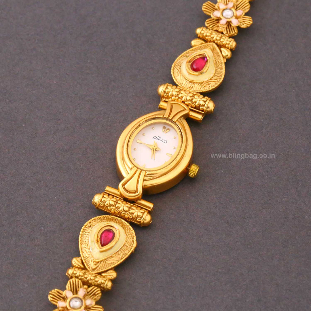 Blingbag Ruby Chandrika Heritage Watch
