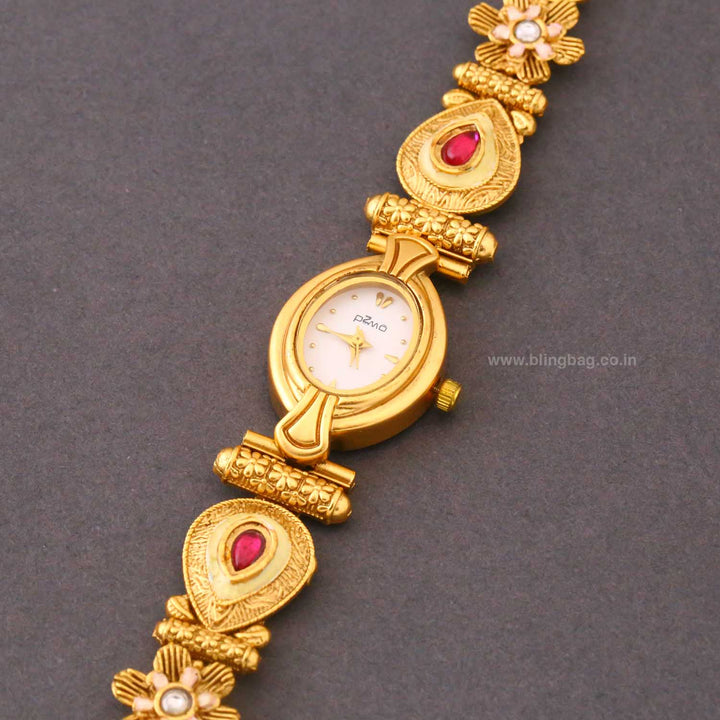 Blingbag Ruby Chandrika Heritage Watch