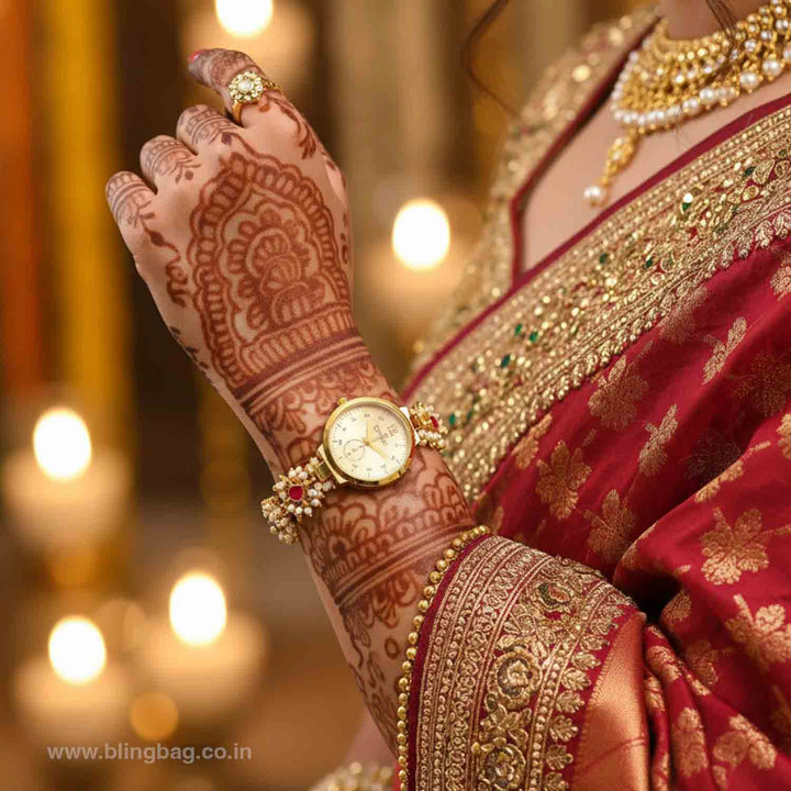 Blingbag Shehnai Pearl Watch