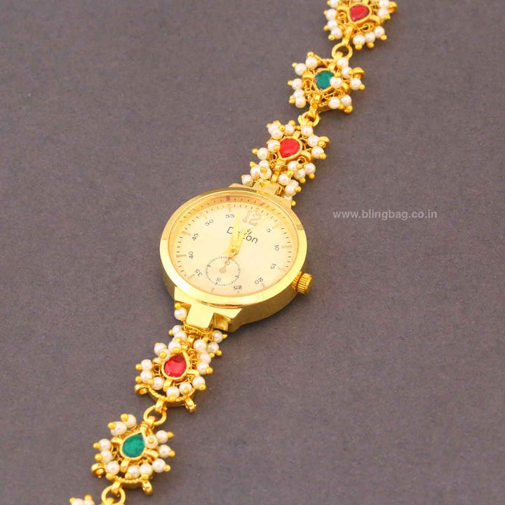 Blingbag Shehnai Pearl Watch
