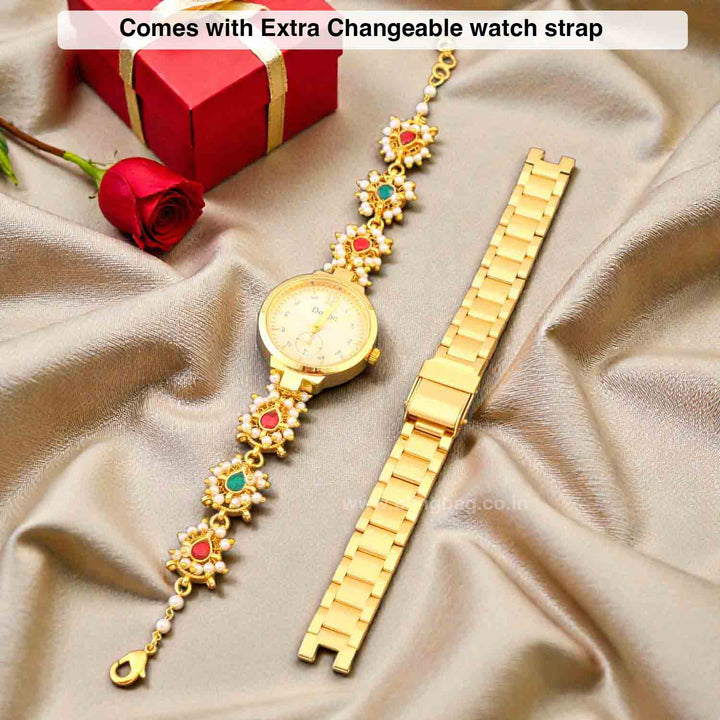 Blingbag Shehnai Pearl Watch