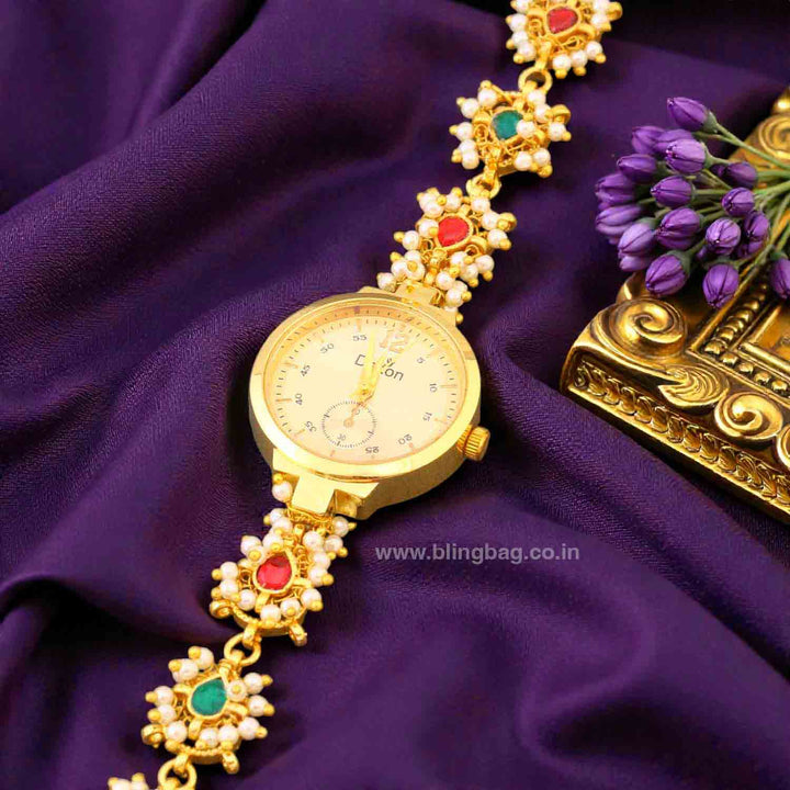 Blingbag Shehnai Pearl Watch