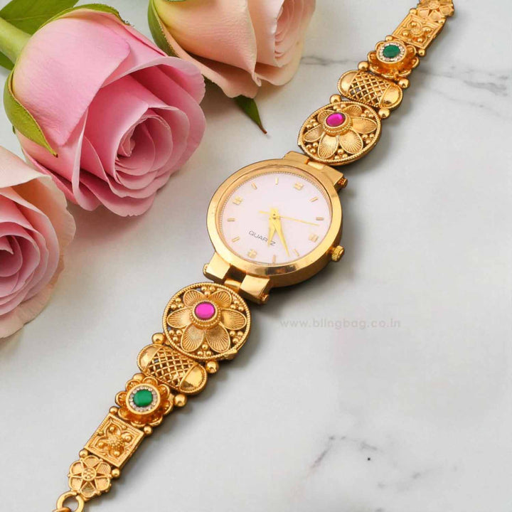 Blingbag Sunstone Bloom Maitreyi Watch