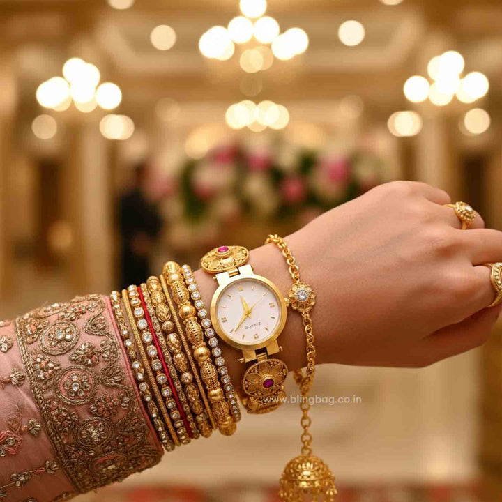 Blingbag Sunstone Bloom Maitreyi Watch