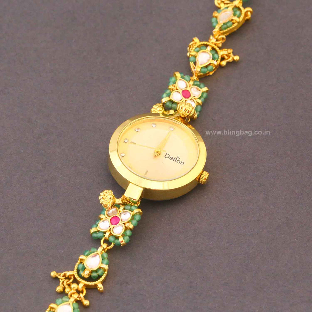 Blingbag Ziyaa Floral Bracelet Watch