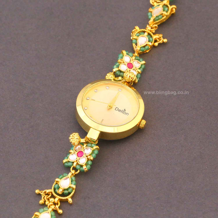 Blingbag Ziyaa Floral Bracelet Watch