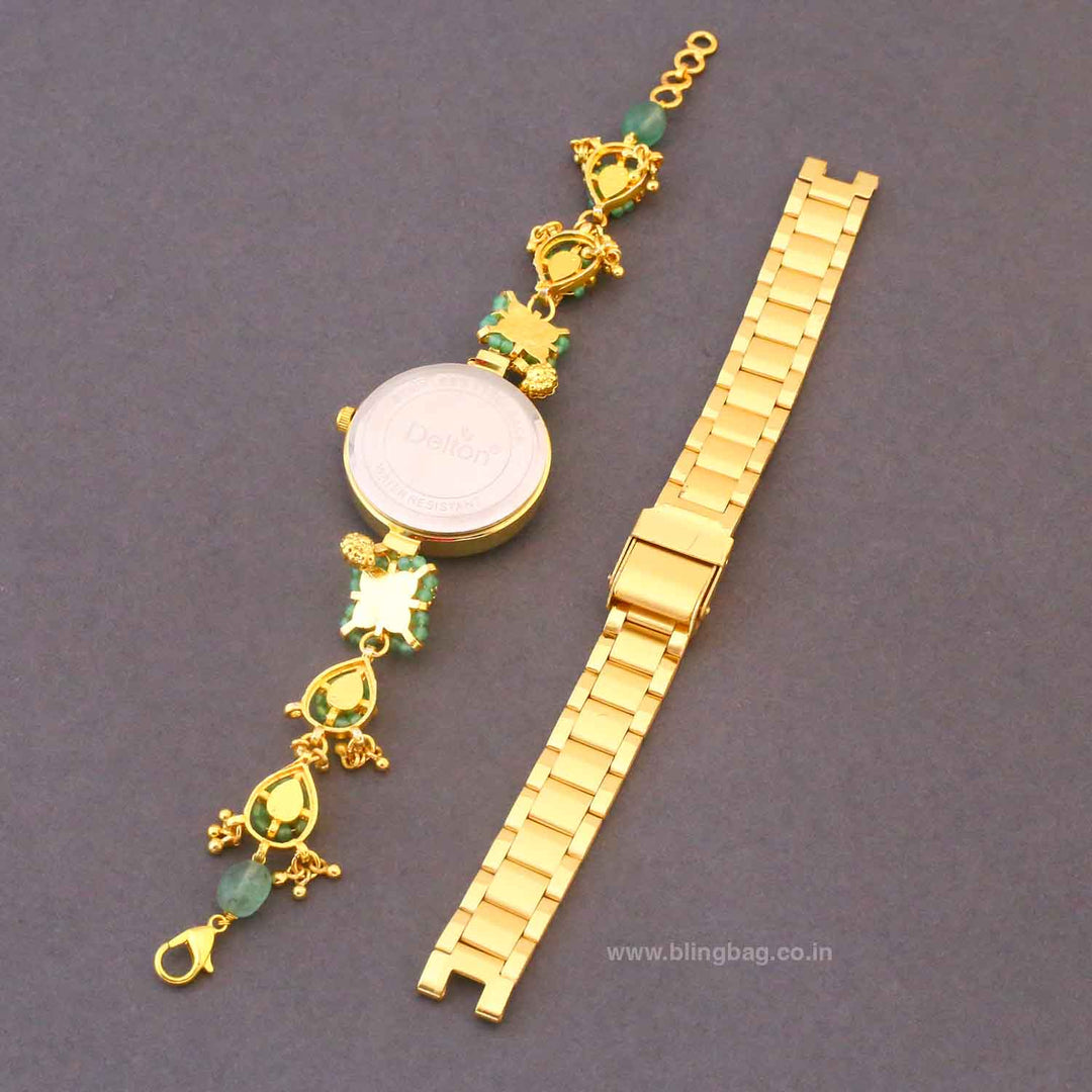 Blingbag Ziyaa Floral Bracelet Watch