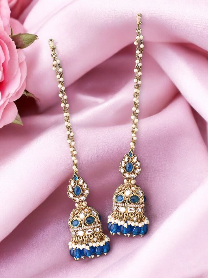 Blue Gita Sahara Jhumkis