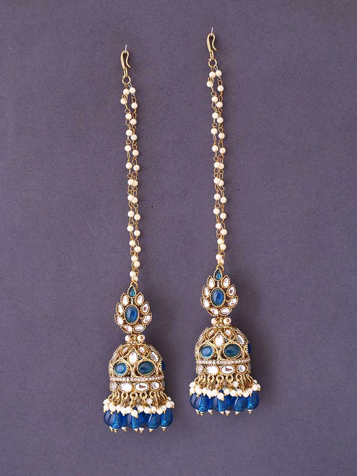 Blue Gita Sahara Jhumkis