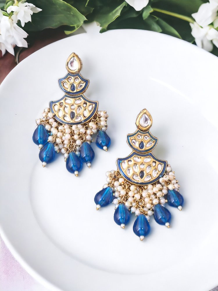 Blue Jagrati Chaandbalis