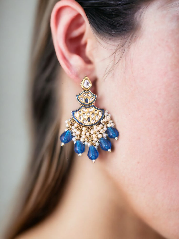 Blue Jagrati Chaandbalis