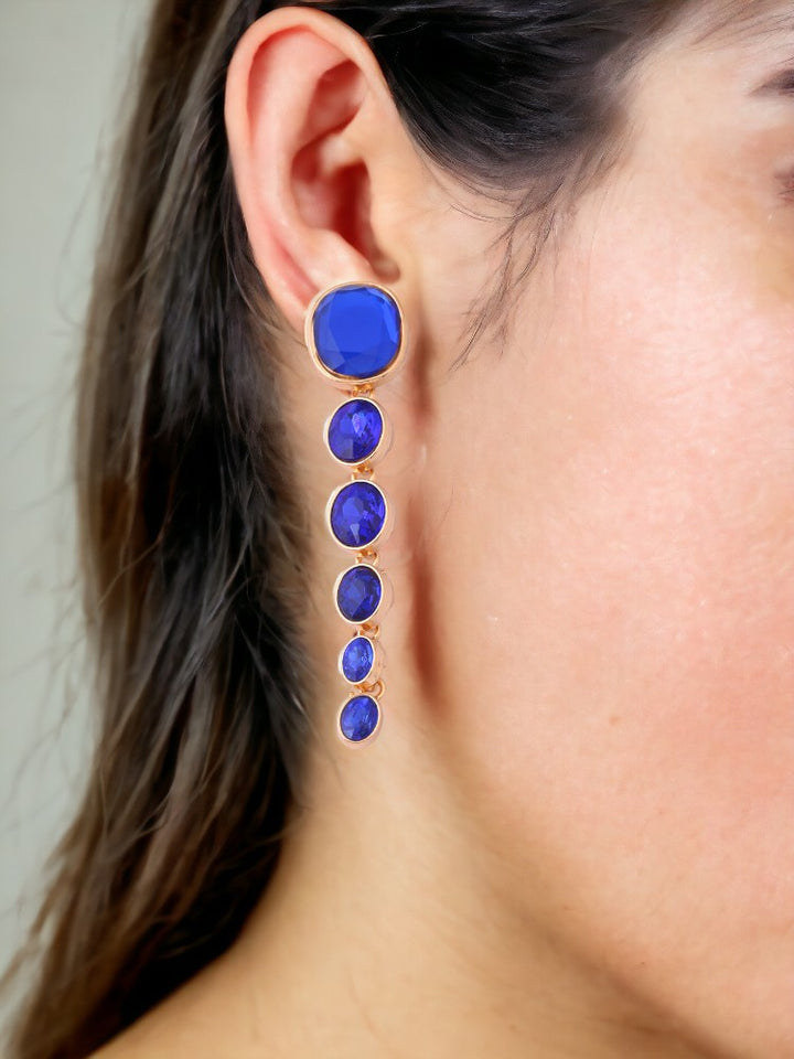 Blue Porunn Danglers