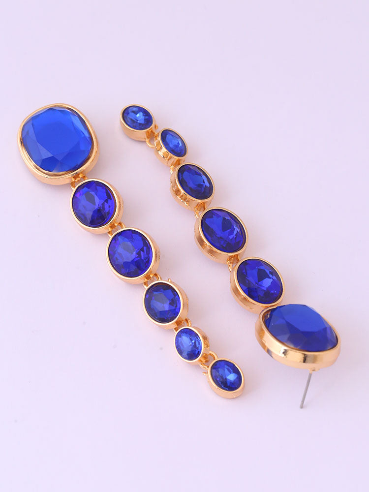 Blue Porunn Danglers