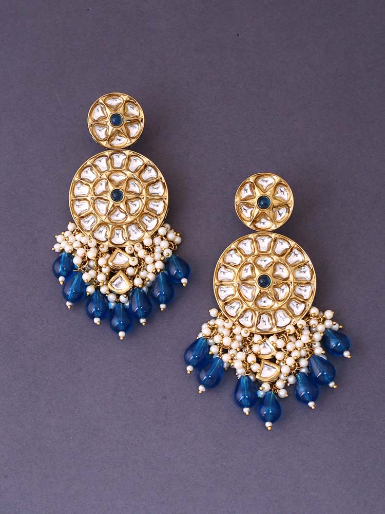 Blue Rachna Chandbalis