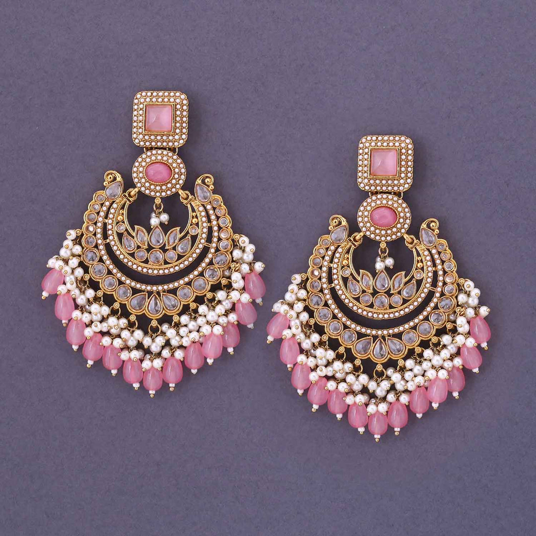 Blush Aafsha Chandbalis