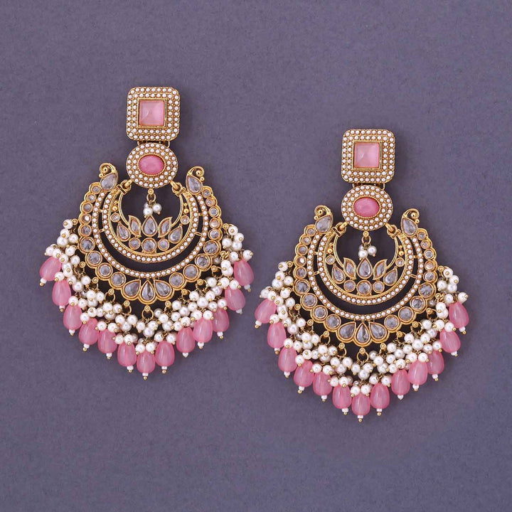 Blush Aafsha Chandbalis