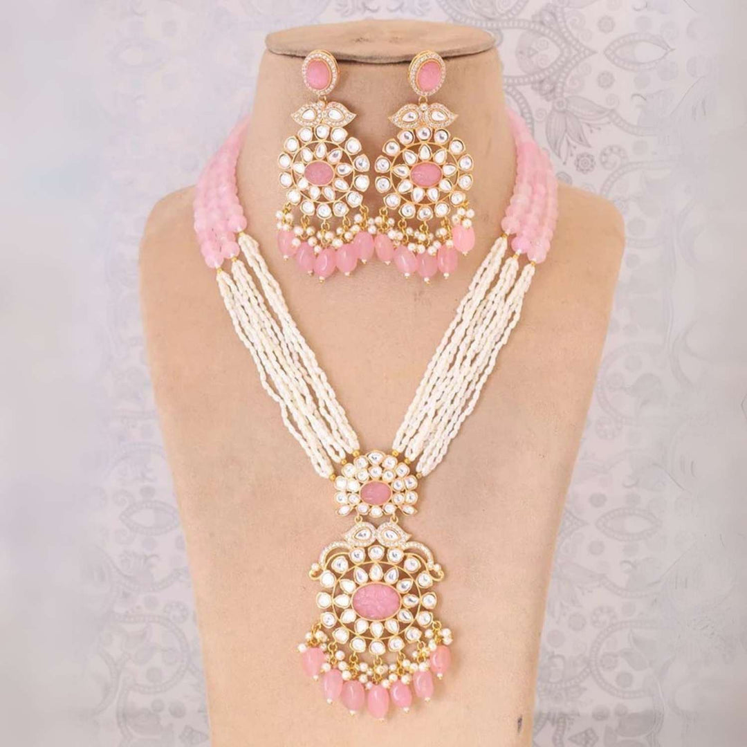 Blush Aakanksha Kundan Jewellery Set