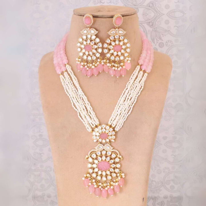 Blush Aakanksha Kundan Jewellery Set