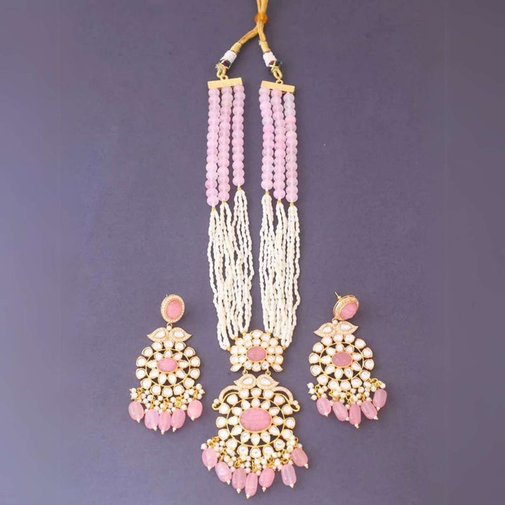 Blush Aakanksha Kundan Jewellery Set