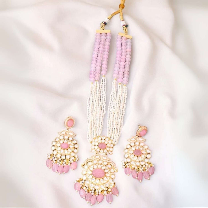 Blush Aakanksha Kundan Jewellery Set