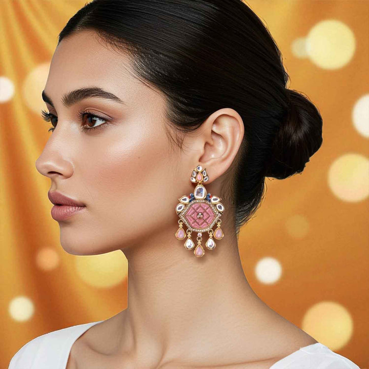 Blush Abiyaa Danglers