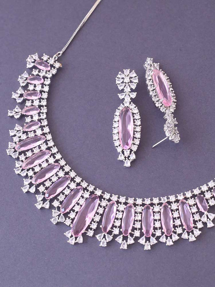 Blush Adie Zirconia Jewellery Set