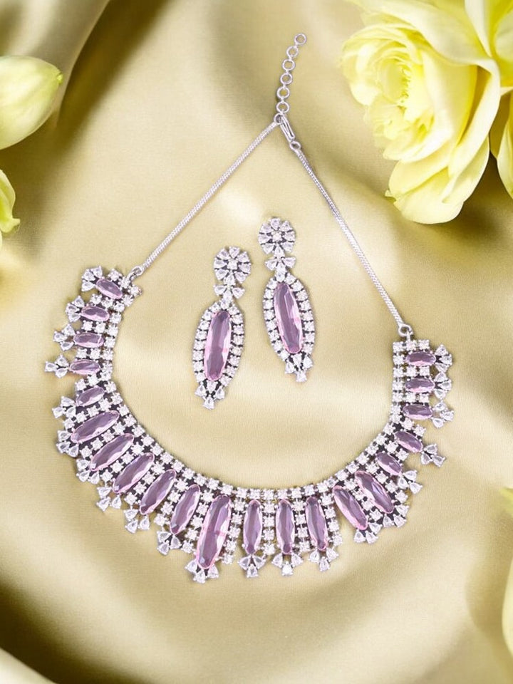 Blush Adie Zirconia Jewellery Set