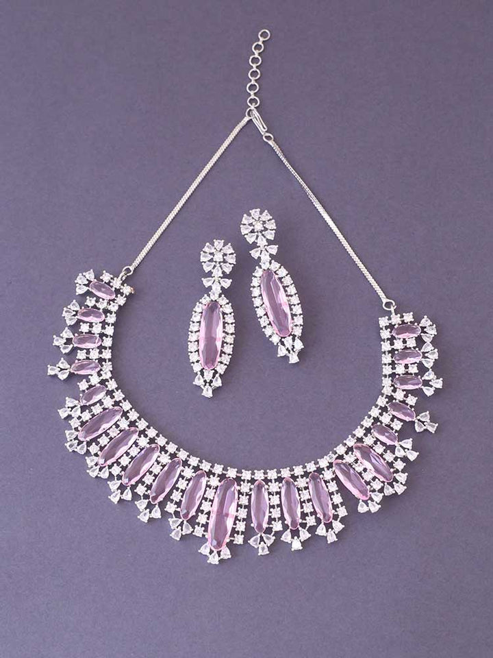 Blush Adie Zirconia Jewellery Set