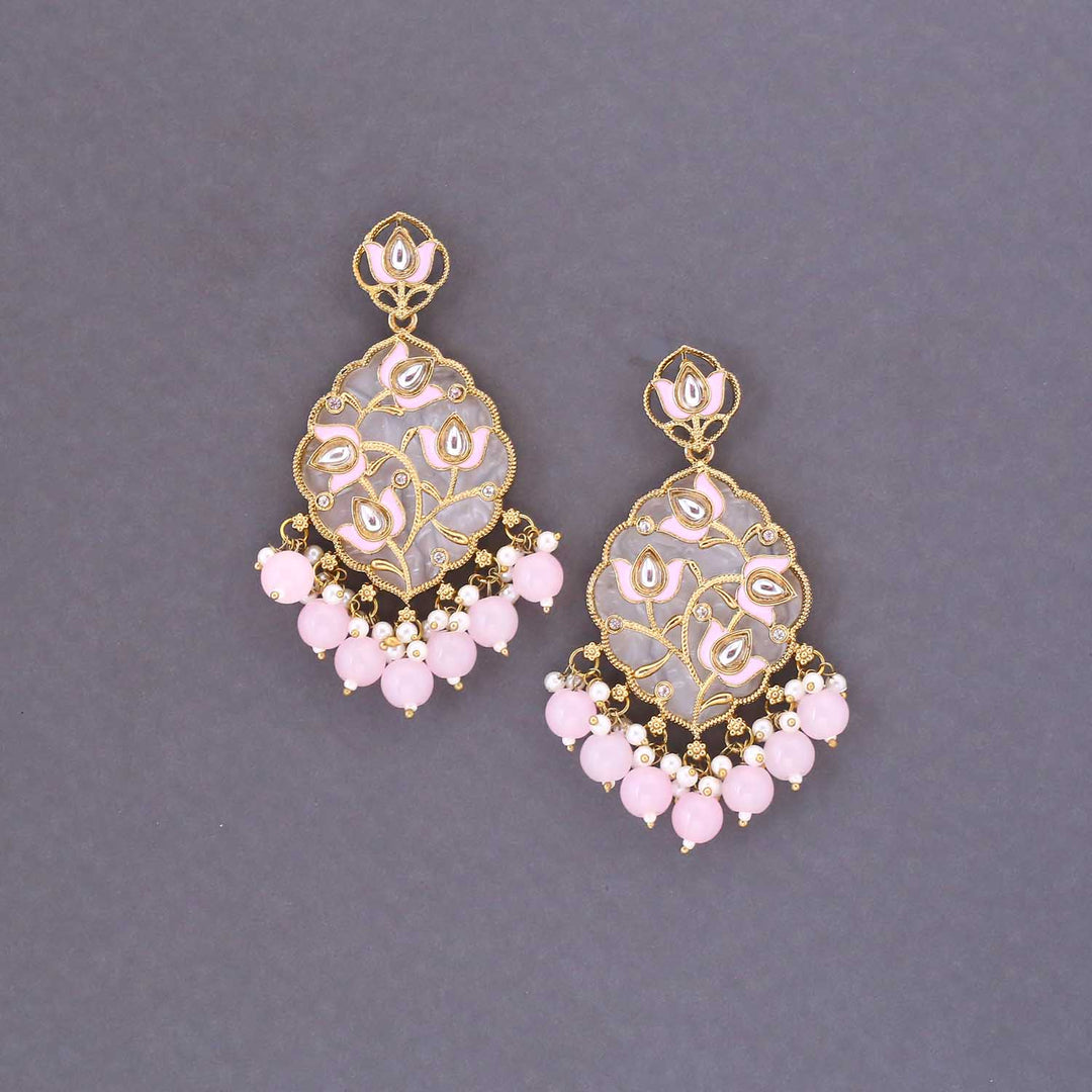 Blush Almas Chandbalis