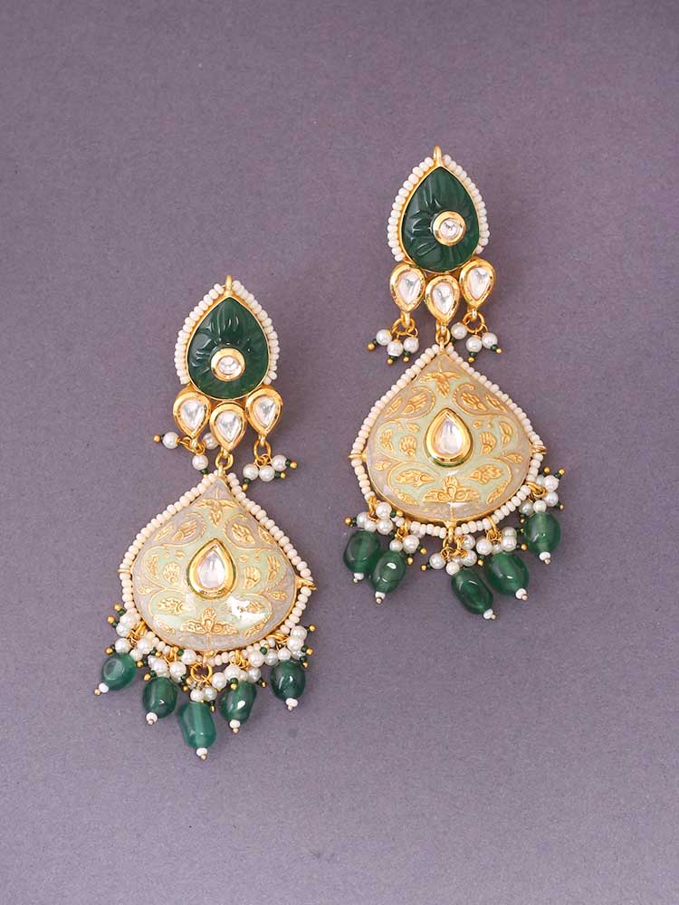 Emerald Amisha Danglers