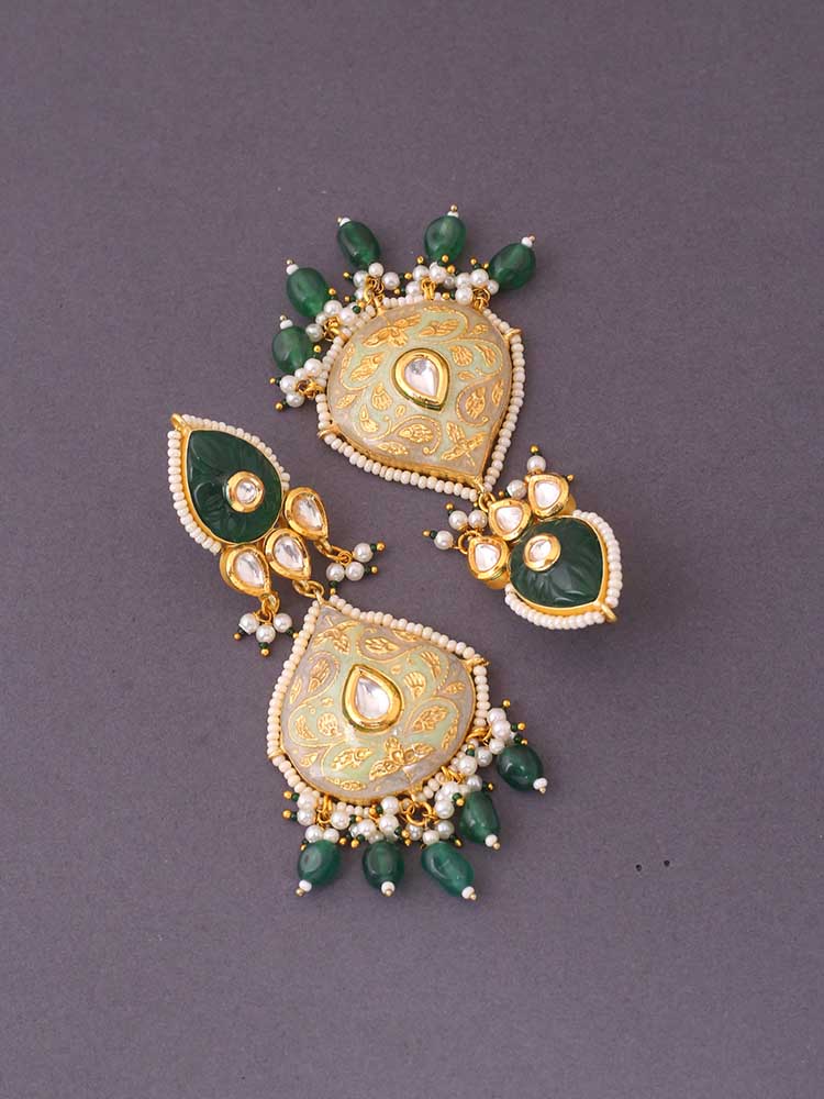 Emerald Amisha Danglers