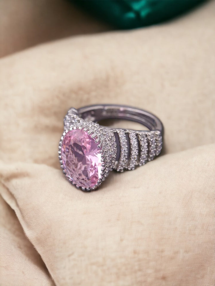 Blush Anastasia Adjustable Ring