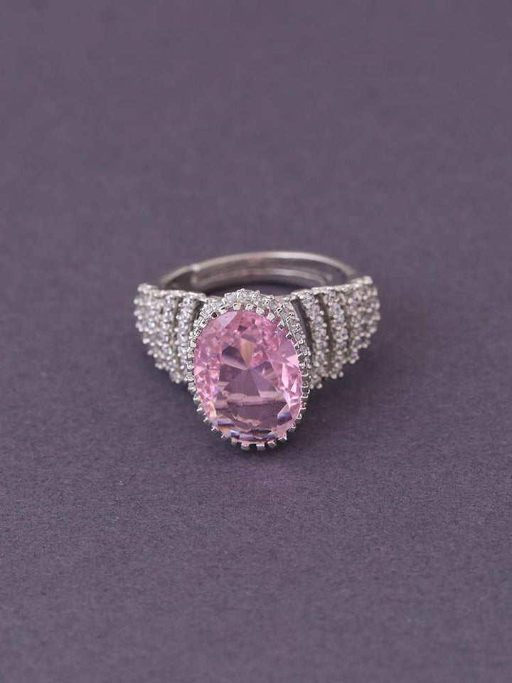 Blush Anastasia Adjustable Ring