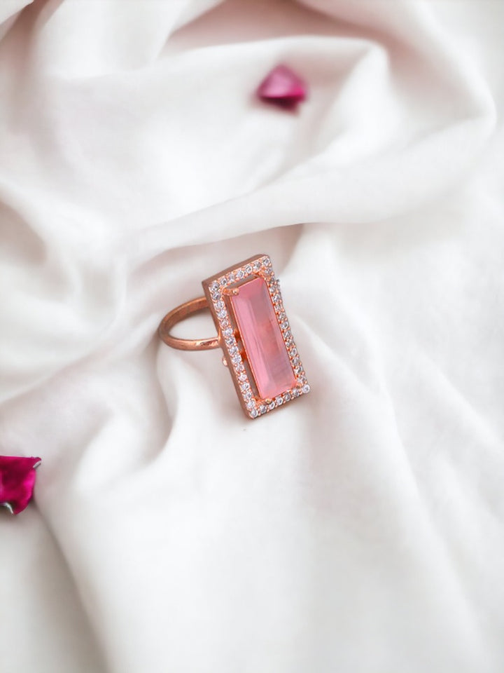 Blush Antheia Adjustable Ring
