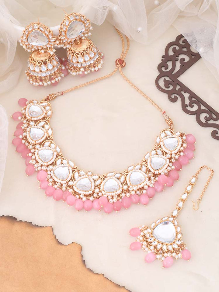 Blush Apurna Kundan Jewellery Set
